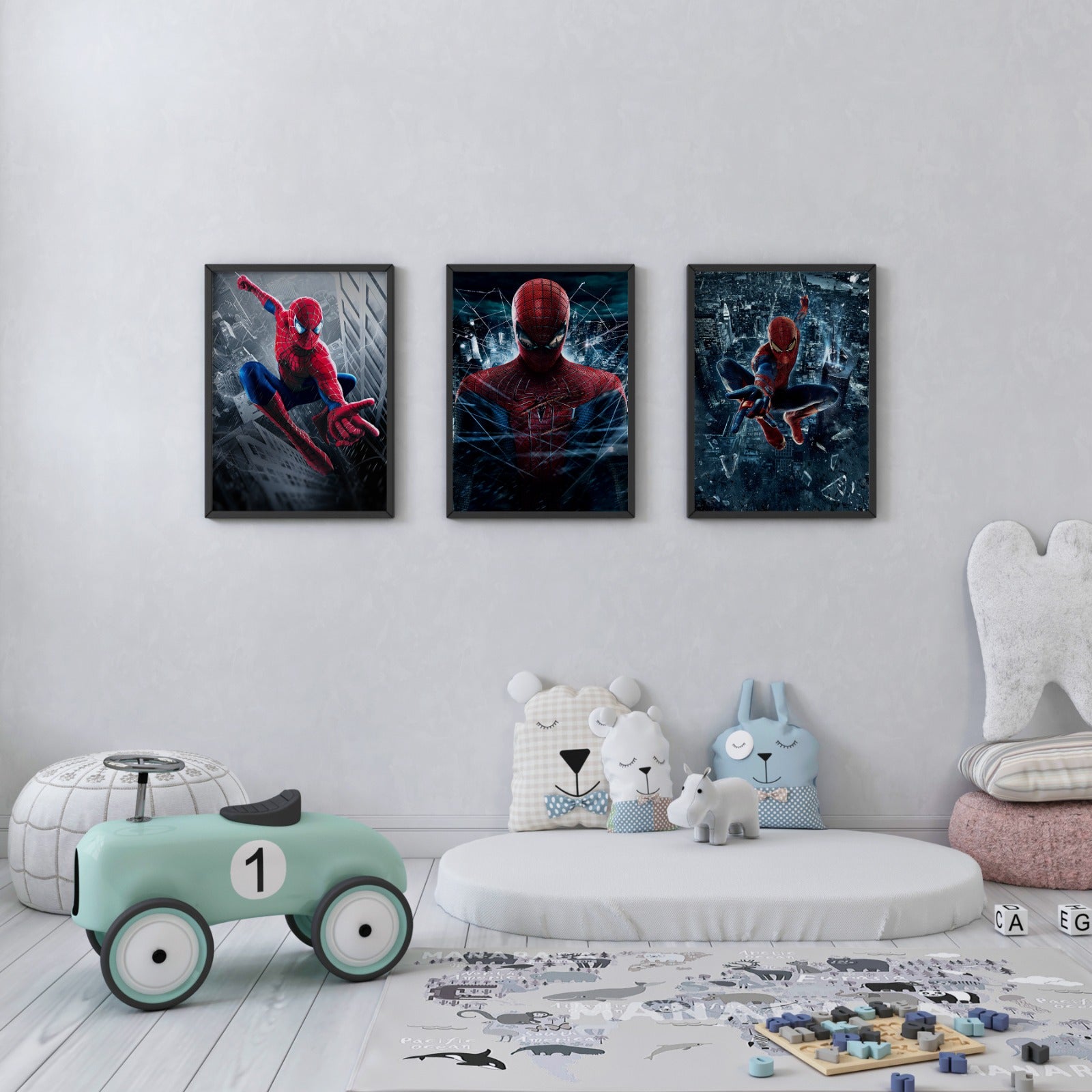 Choice Spider-Man Miles (3 Panel) Wall Art