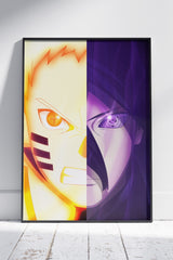 Naruto and Sasuke | Anime Poster Wall Art