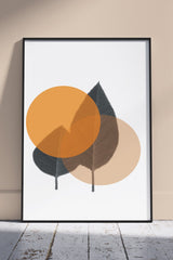 Boho Leaf Art | Poster Wall Art