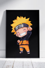 Naruto Kid Comic Style | Anime Poster Wall Art