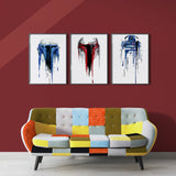 Imagenation Star Wars (3 Panel) Abstract Wall Art