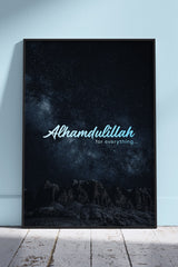 Alhamdulillah for Everything 02 | Poster Wall Art