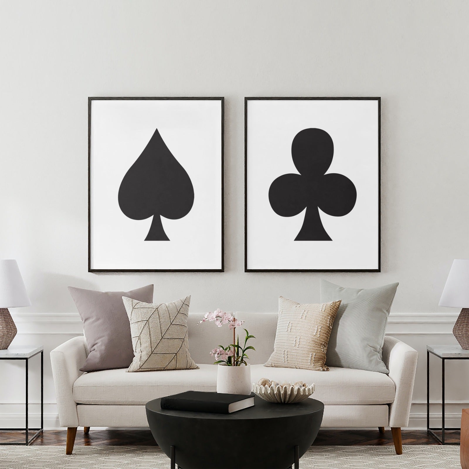 Shovel Bucket And Spade (2 Panel) Abstract Wall Art