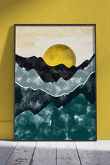 Abstract background landscapes | Poster Wall Art