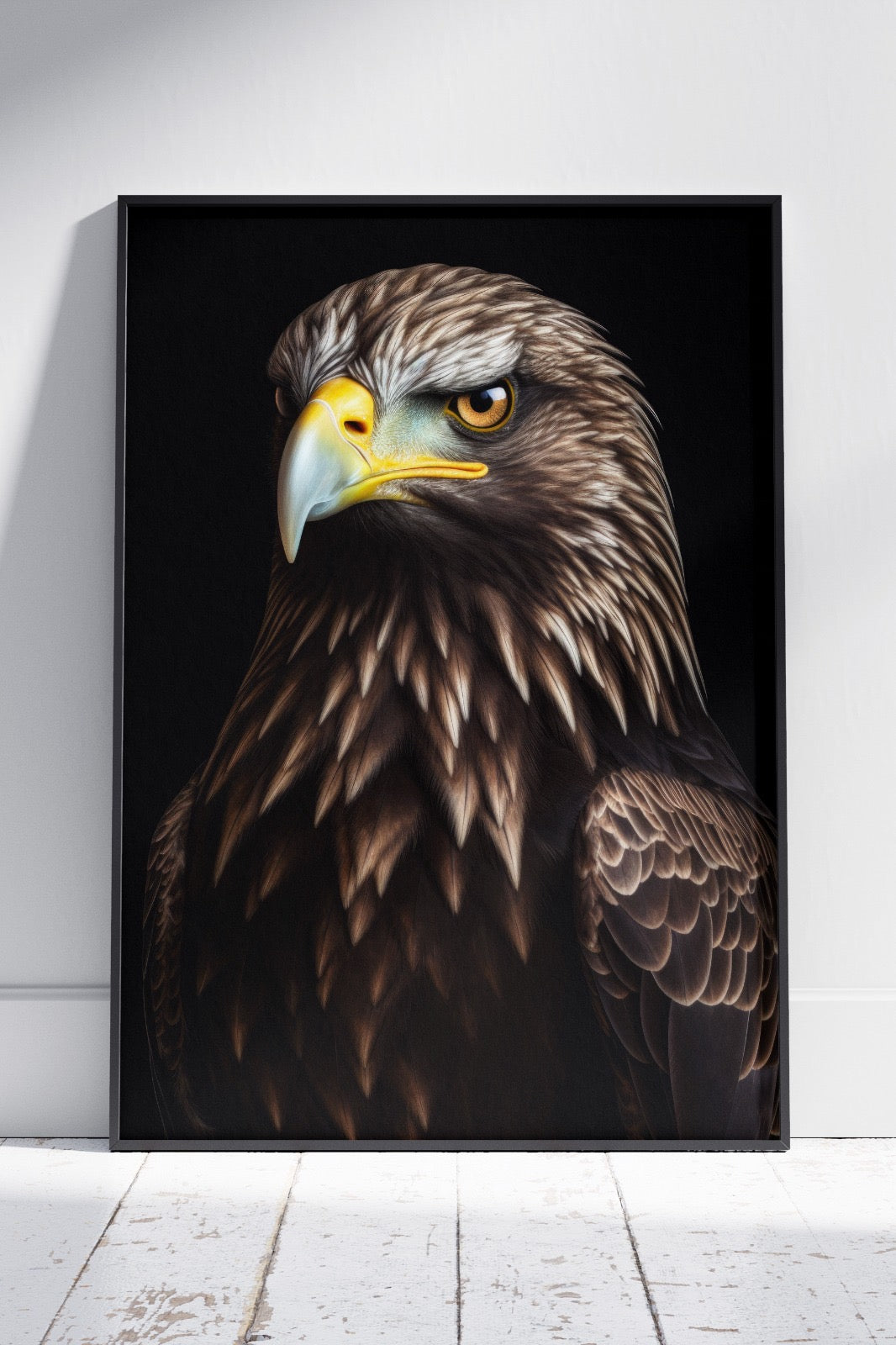 A portrait of a golden eagle | Animal Poster Wall Art