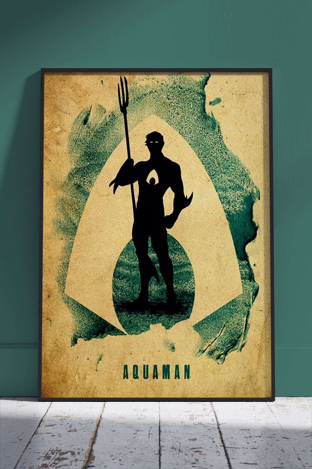 Aquaman Justice League Minimalist Poster | Movies Poster Wall Art