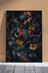 Autumn Fall Leaves | Poster Wall Art