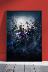 Avengers Age of Ultron Textless | Movies Poster Wall Art