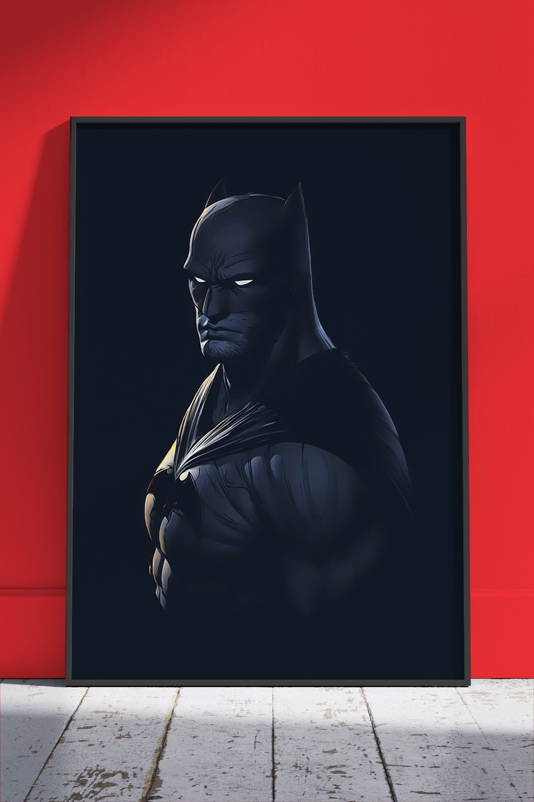 Batman Muscular Intense Angry Poster | Movies Poster Wall Art