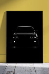 Bimmer - black | Cars Poster Wall Art