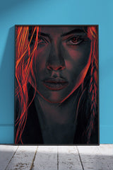 Black Widow 2021 Movie Poster | Games Poster Wall Art