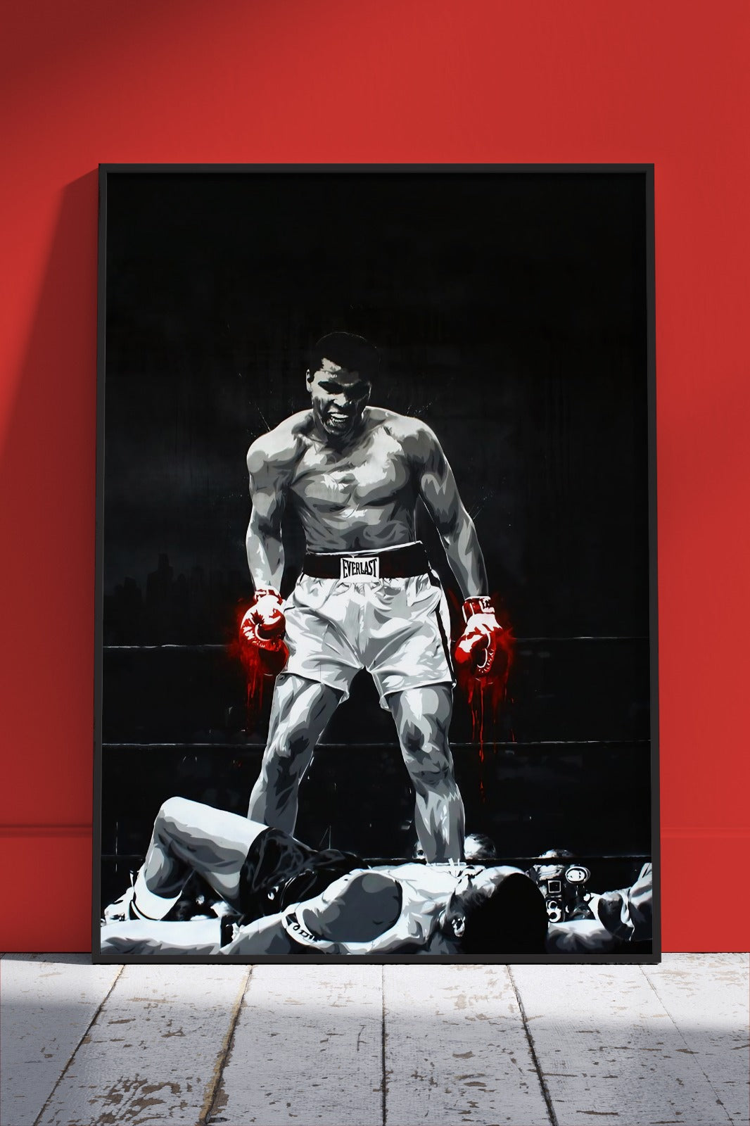 Boxer King of the Ring | Sports Poster Wall Art