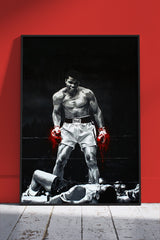 Boxer King of the Ring | Sports Poster Wall Art