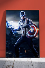 Captain America Marvel | Movies Poster Wall Art