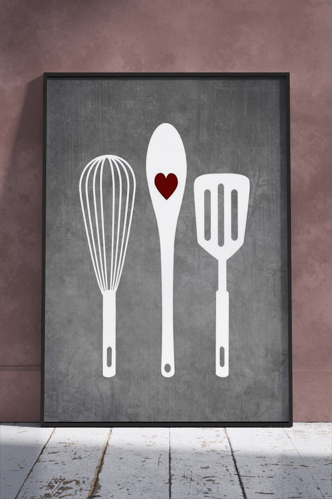 Cooking utensils for kitchen Poster | Kitchen Poster Wall Art