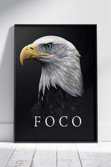 Eagle Foco Motive | Animal Poster Wall Art