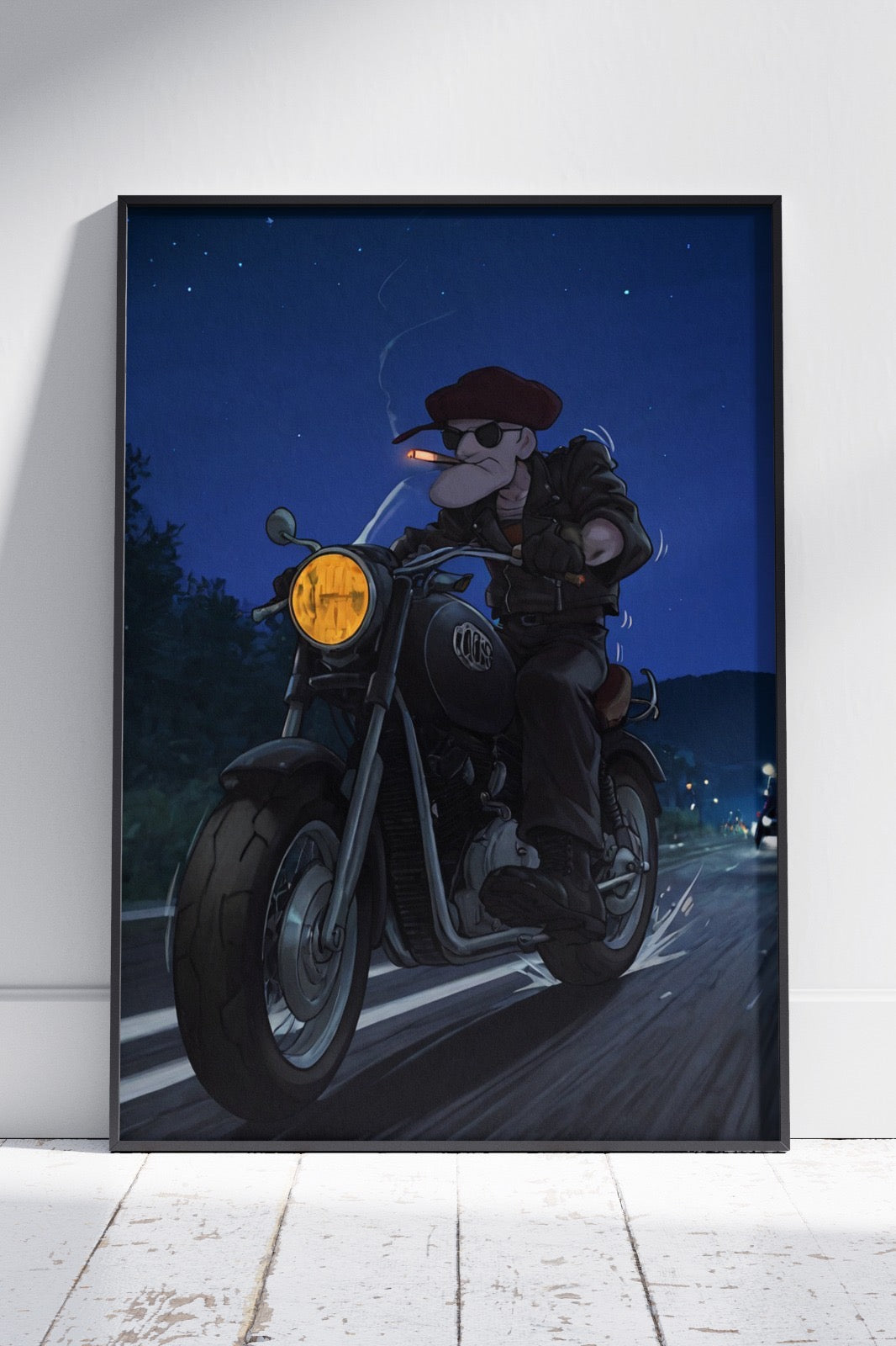 Eustace Bagge (Courage) | Ai Artworks Poster Wall Art