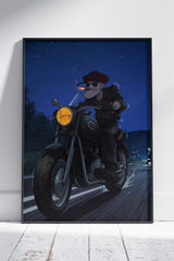 Eustace Bagge (Courage) | Ai Artworks Poster Wall Art