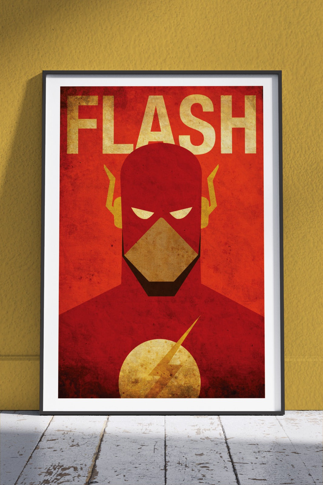 Flash Cartoon Style Vintage | Movies Poster Wall Art