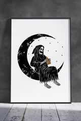 Funny Grim Reaper | Poster Wall Art