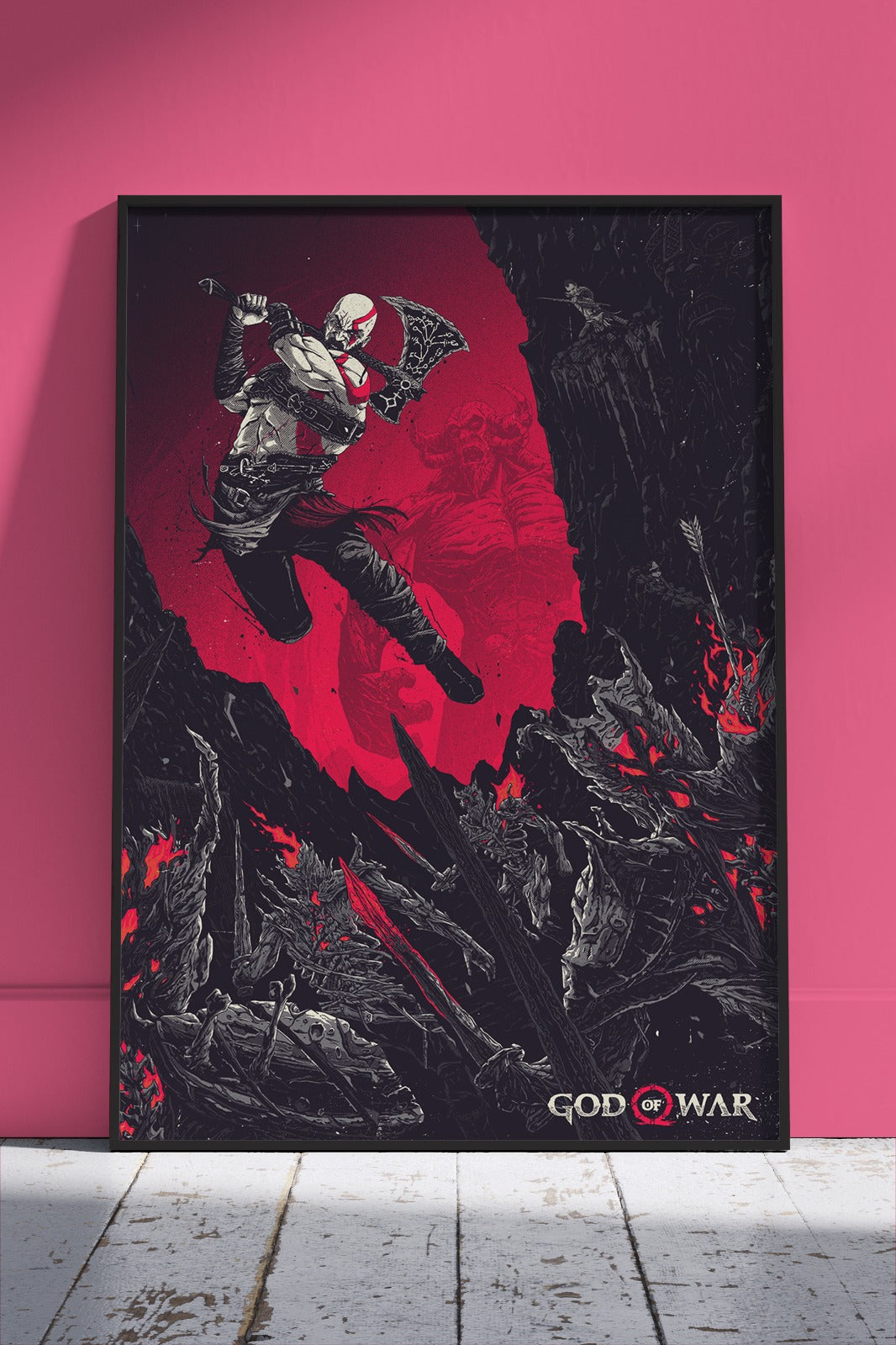 God of War , Dean Falsify Cook | Games Poster Wall Art