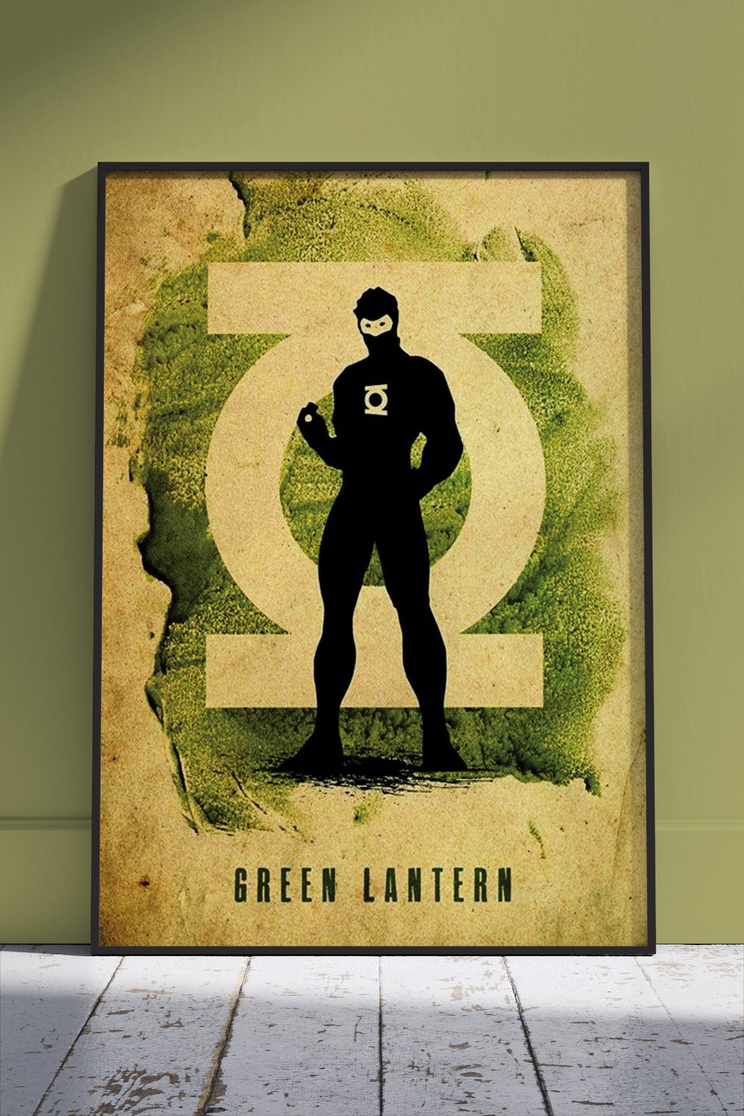 Green Lantern Justice League Minimalist | Movies Poster Wall Art