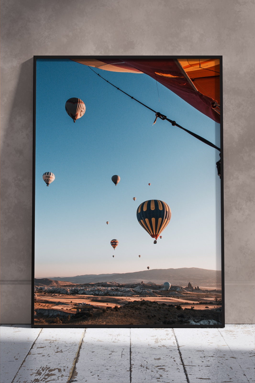 Hot Air Balloons on the Sky | Scenery Poster Wall Art