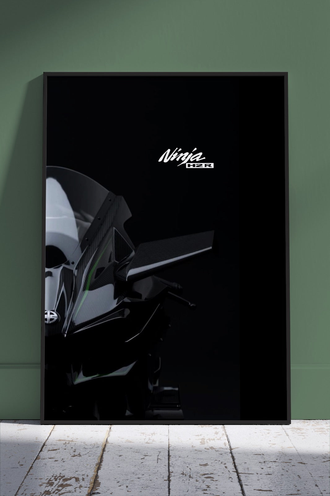 Kawasaki Ninja H2R | Cars Poster Wall Art
