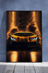 Lamborghini Aventador Poster | Cars Poster Wall Art