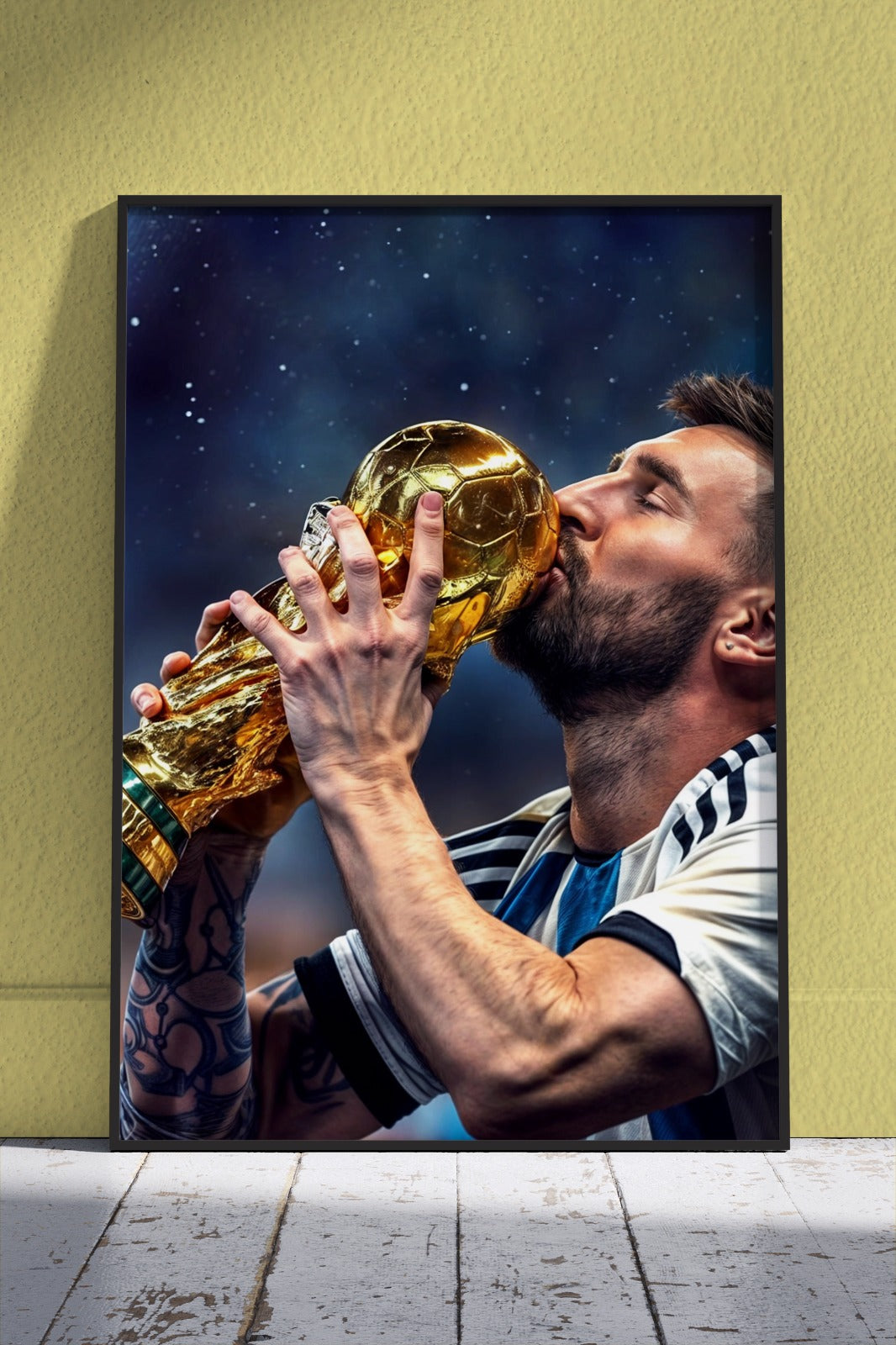 Lionel Messi - World Cup 2022 | Sports Poster Wall Art
