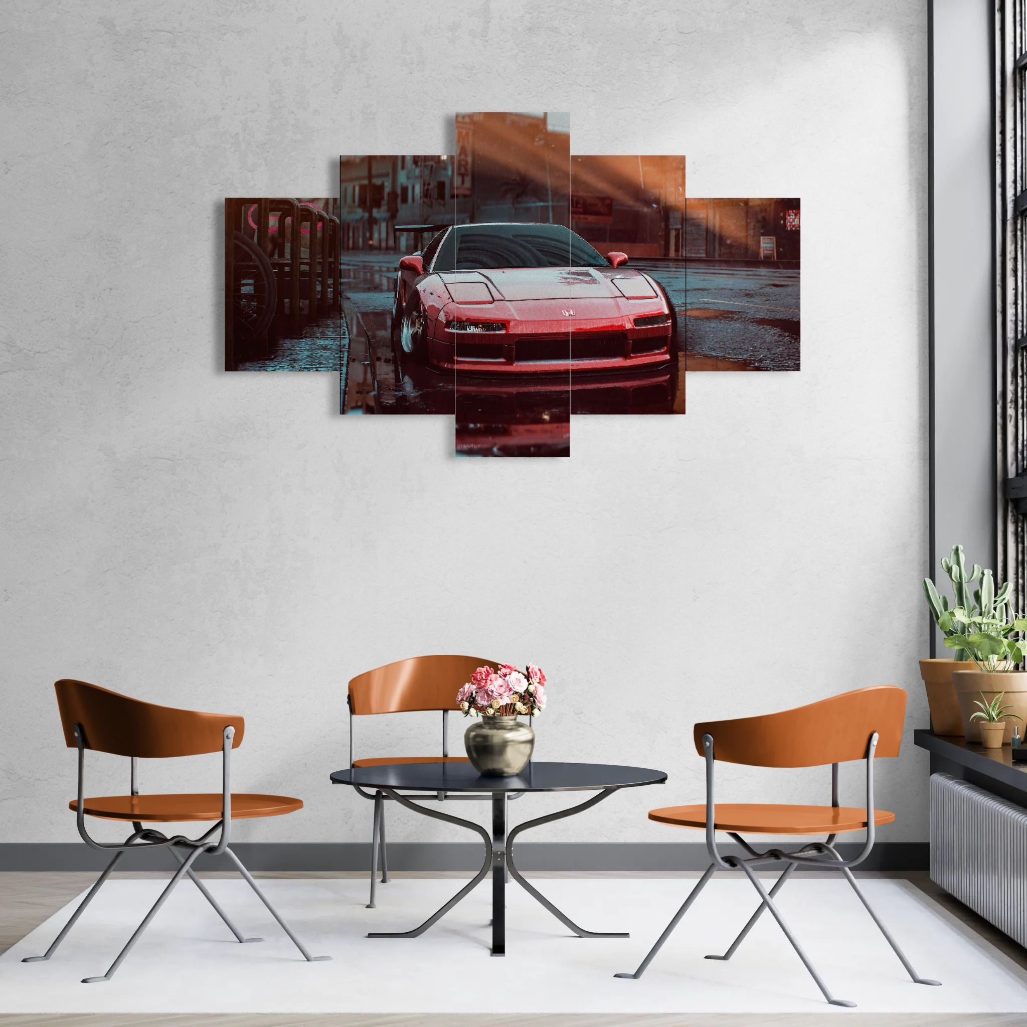 Honda Nsx Need For Speed (5 Panel-II) Game Wall Art