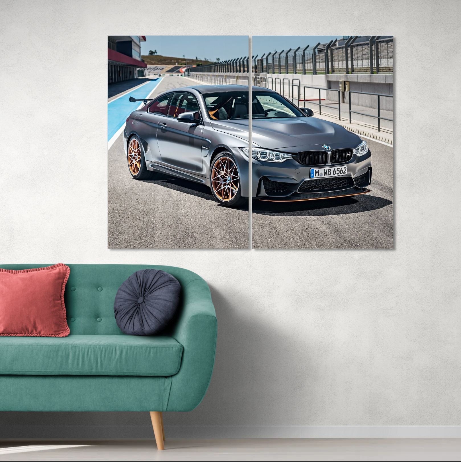 BMW M4 GTS (2 Panel) Cars Wall Art