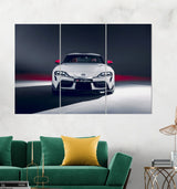 Toyota GR Supra (3 Panel-II) Cars Wall Art