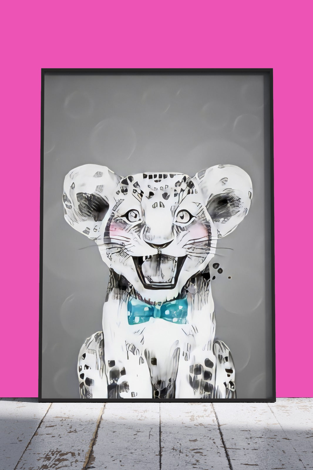 Luna Lion Poster | Poster Wall Art