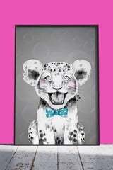 Luna Lion Poster | Poster Wall Art