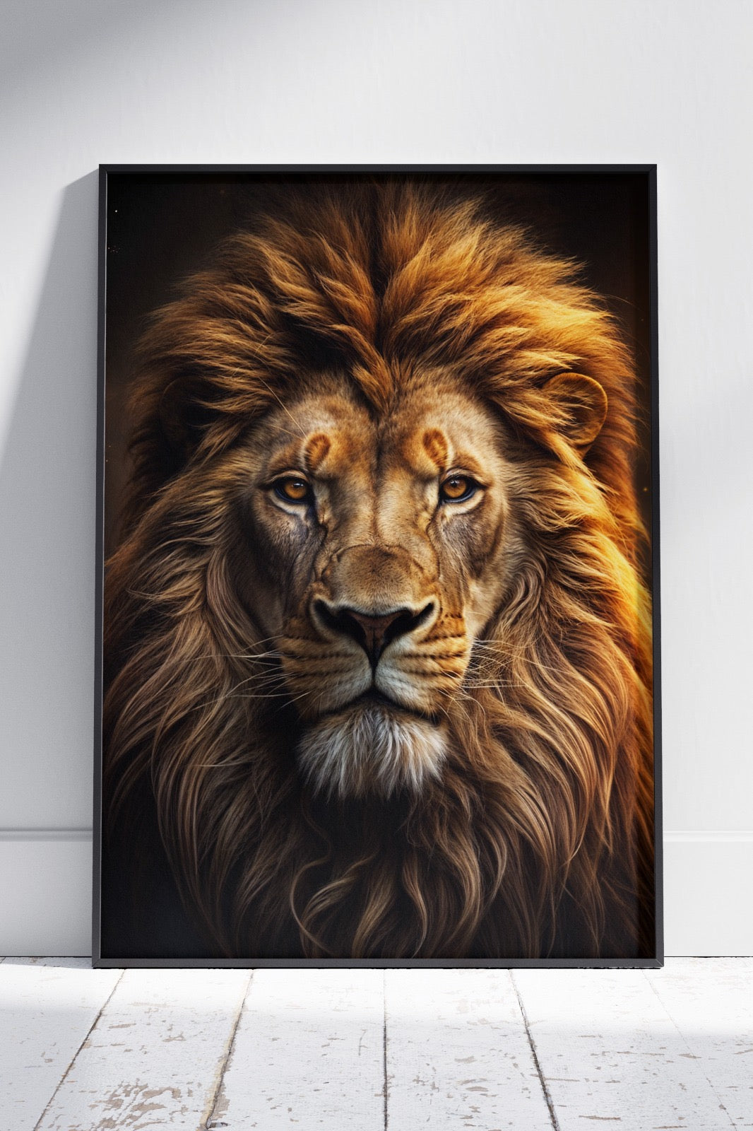Majestic Lion Head - Poster | Animal Poster Wall Art