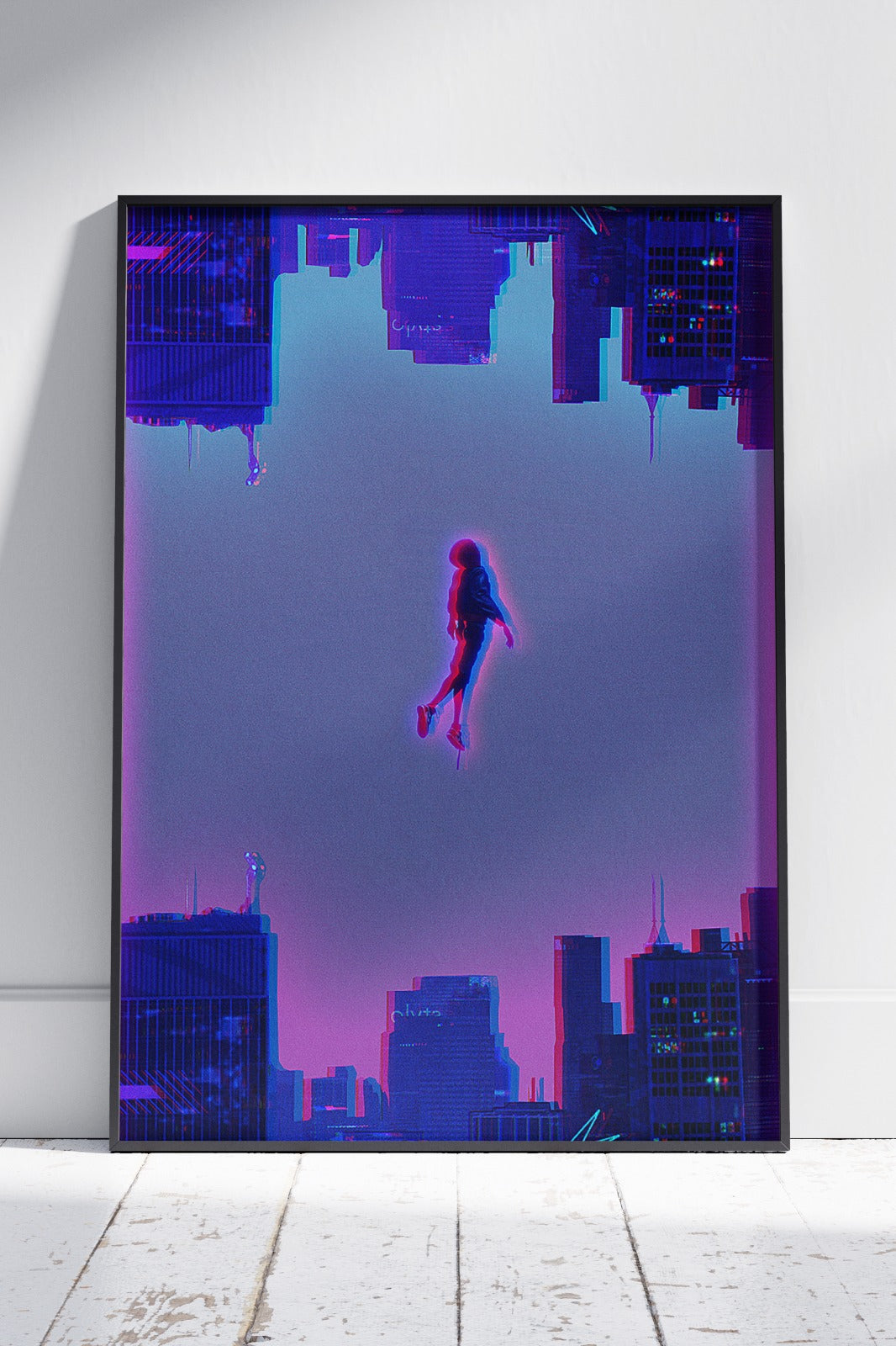Man aesthetic city | Poster Wall Art