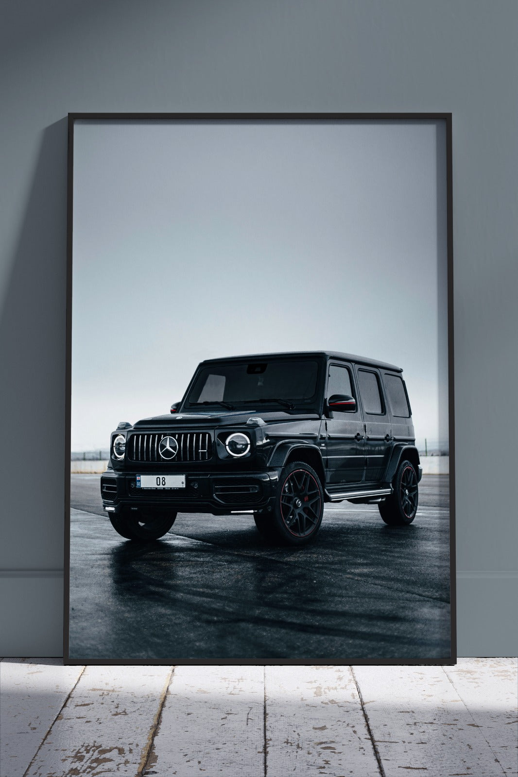 Mercedes AMG G63 W463 Obsidian Black | Cars Poster Wall Art