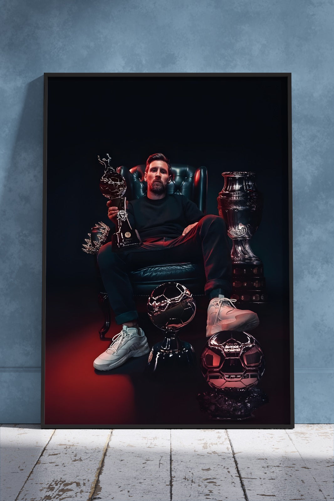 Messi: The Legend of the Game | Sports Poster Wall Art