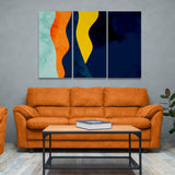 Abstract Painting (3 Panel-II) Abstract Wall Art