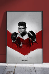 Muhamamd Ali Poster | Sports Poster Wall Art
