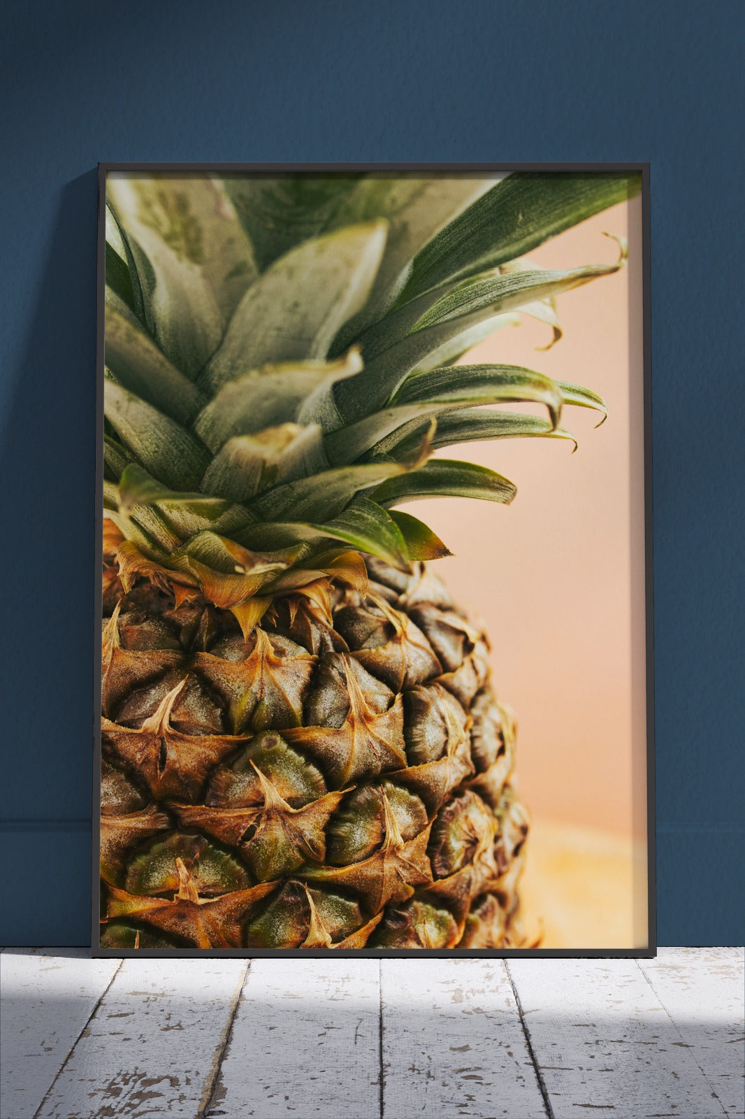 Negative Space Pineapple | Poster Wall Art