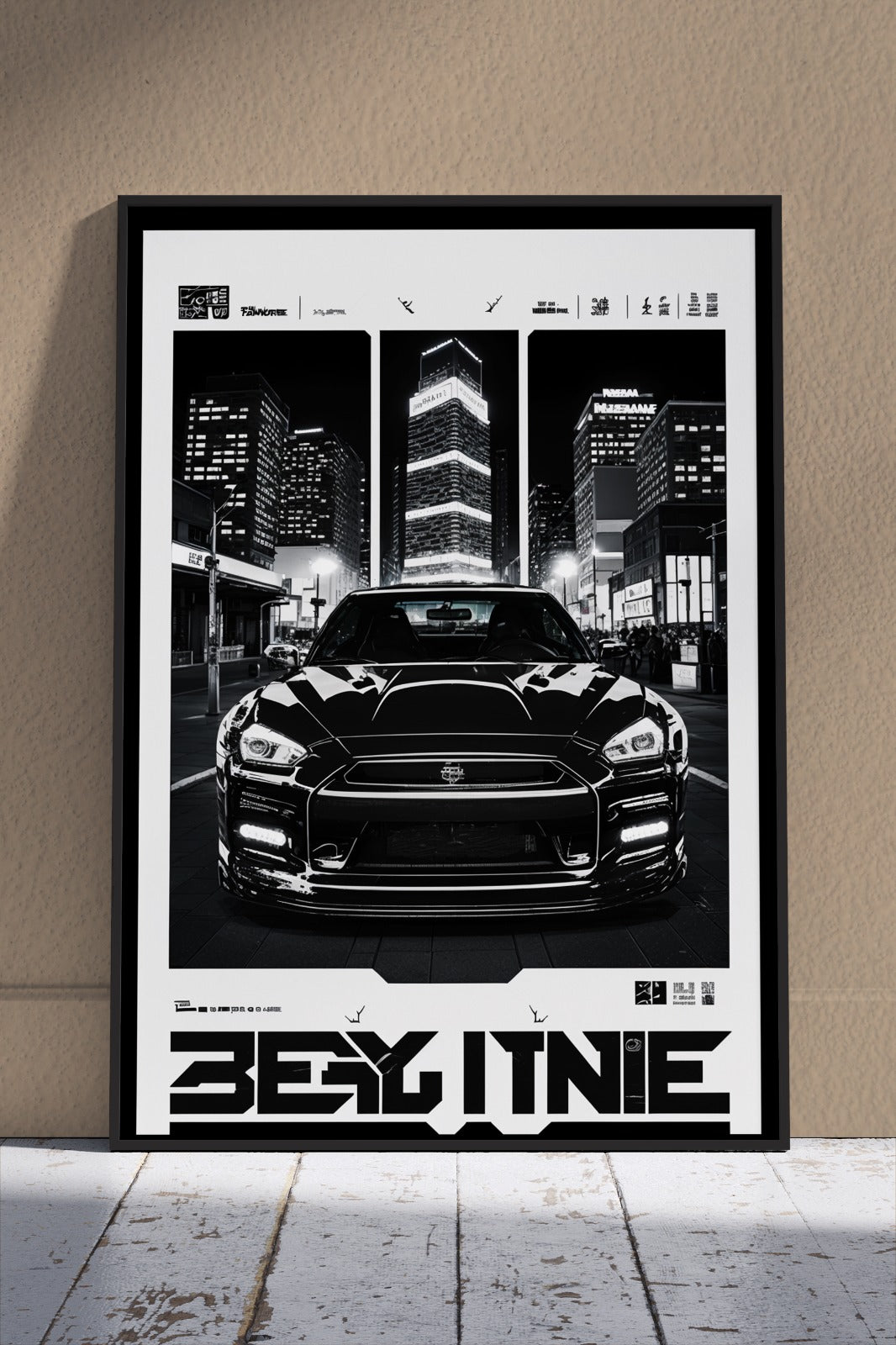 Nissan Skyline GTR Vintage | Cars Poster Wall Art