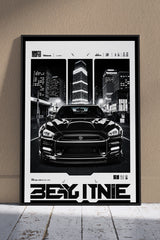 Nissan Skyline GTR Vintage | Cars Poster Wall Art