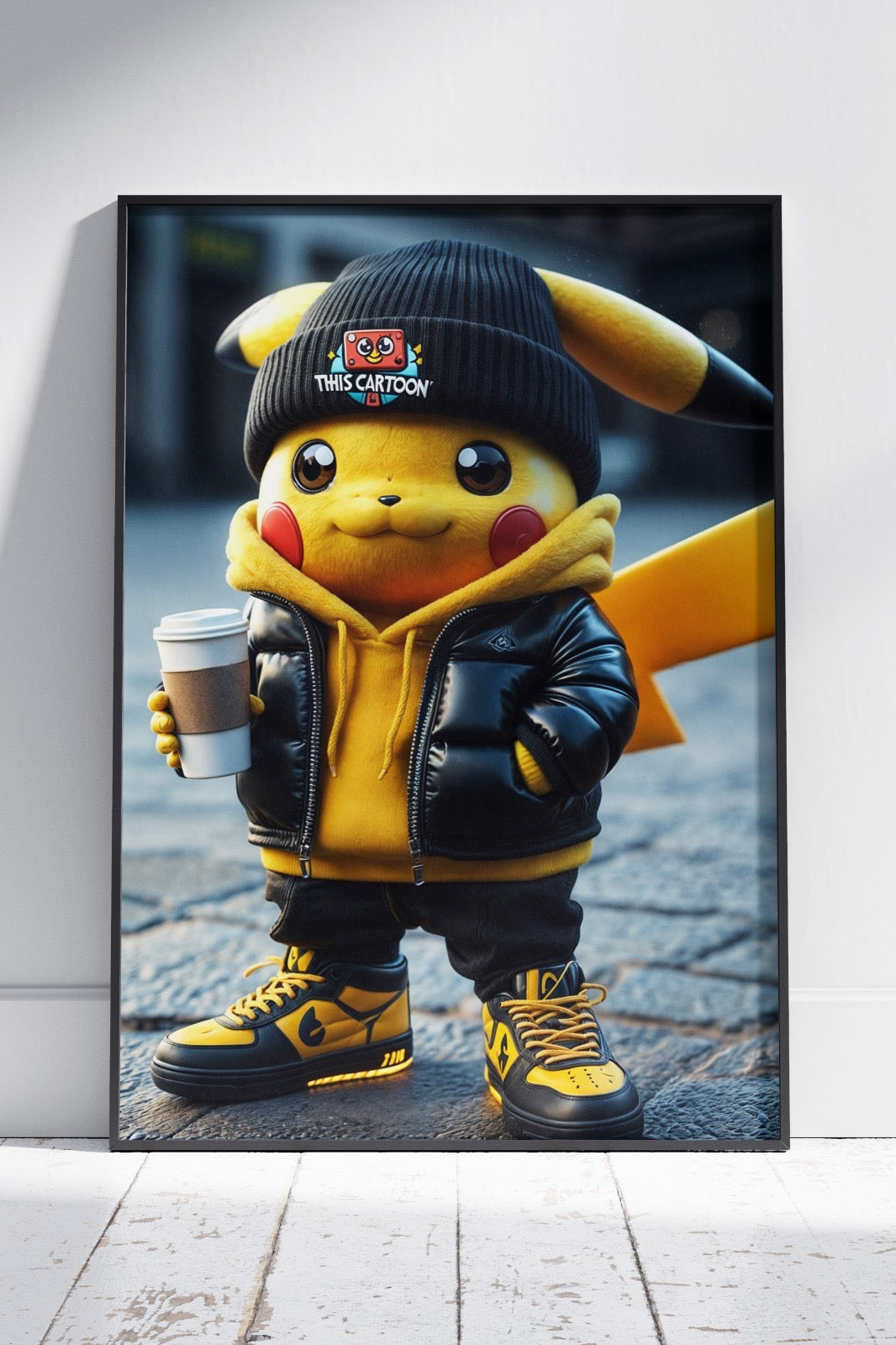 Pikachu Streetwear - Electric Style | Animal Poster Wall Art