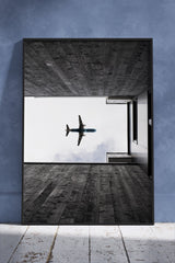 Plane Side View | Cars Poster Wall Art