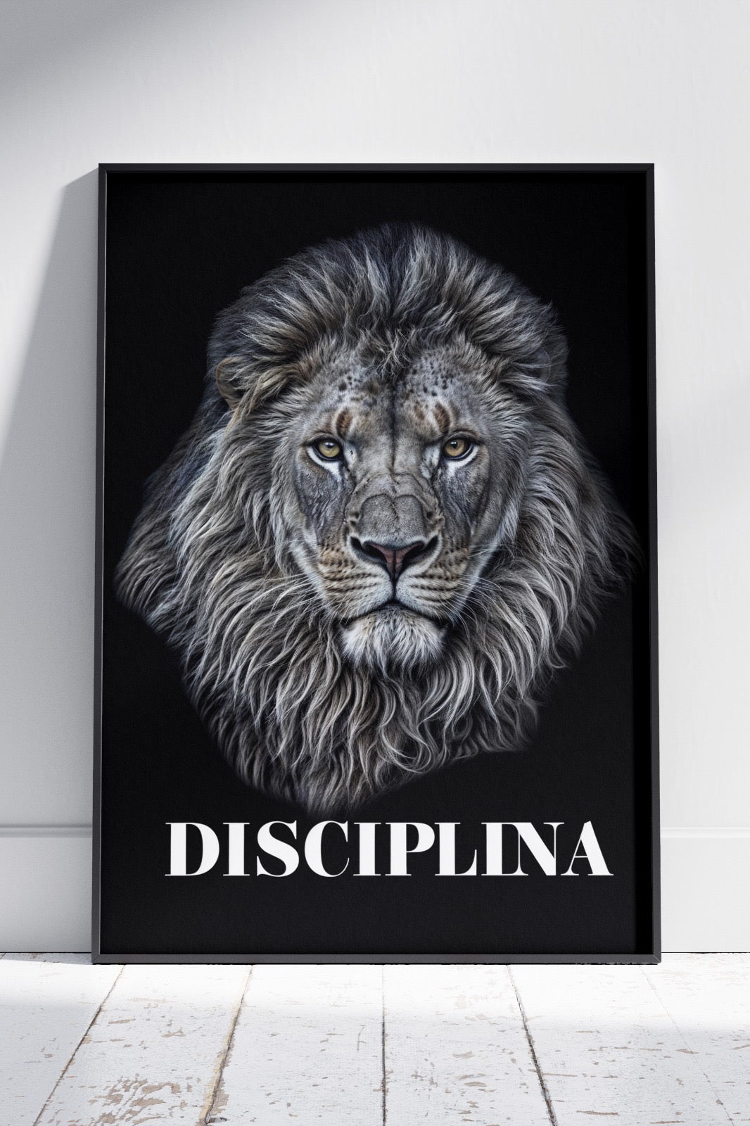 Quadro e poster Lion - Disciplina | Animal Poster Wall Art