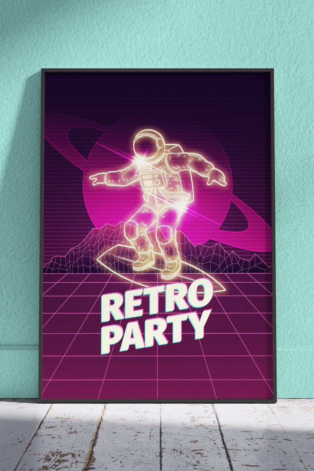 Retro Night | Poster Wall Art