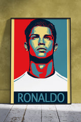 Ronaldo Art hope | Sports Poster Wall Art