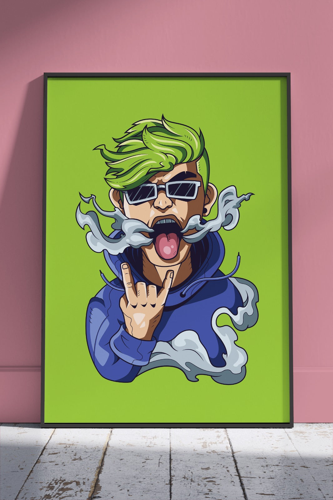 Smoke With Smag | Poster Wall Art